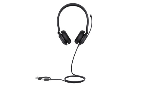 Yealink UH35 Dual UC USB-C/A Headset Wired Head-band Office/Call center USB Type-C / USB Type-A Black - 1308164
