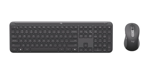 Logitech Signature Slim Combo MK955 for Business | Copilot Edition keyboard Mouse included Office RF Wireless + Bluetooth QWERTY English Graphite - 920-013271