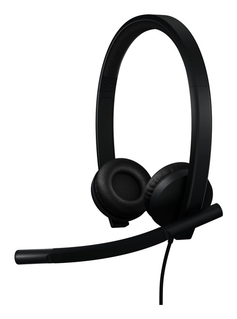 Logitech H570e Headset Wired Head-band Office/Call center USB Type-A Black - 981-001428