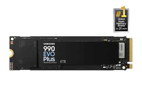 Samsung 990 EVO Plus 4 TB M.2 PCI Express 4.0 NVMe V-NAND TLC - MZ-V9S4T0B/AM