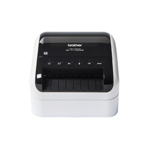 Brother QL-1110NWB label printer Direct thermal 300 x 300 DPI 110 mm/sec Wired & Wireless Ethernet LAN DK Wi-Fi Bluetooth - QL1110NWB