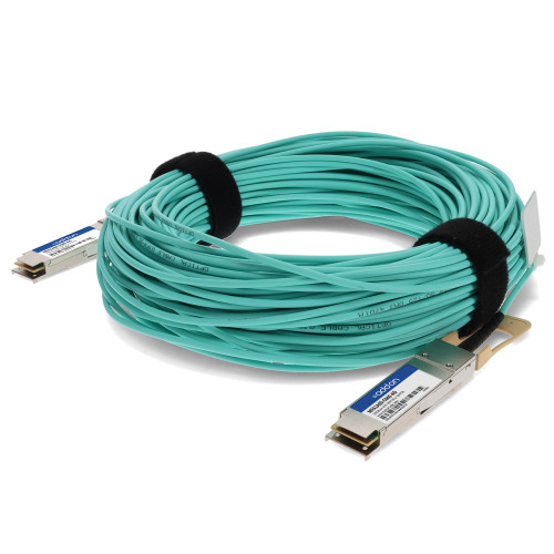 AddOn Networks MFA1A00-C040-AO InfiniBand/fibre optic cable 1574.8" (40 m) QSFP28 AOC Aqua color
