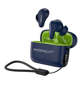 Morpheus 360 TW1800L headphones/headset Wireless In-ear Music Bluetooth Blue