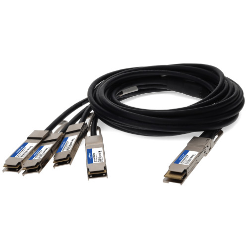 AddOn Networks ADD-Q4AR4Q56MX-P1M InfiniBand/fibre optic cable 39.4" (1 m) QSFP-DD 4x QSFP56 DAC Black