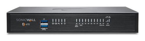 SonicWall TZ670 hardware firewall Desktop 5 Gbit/s - 03-SSC-3028