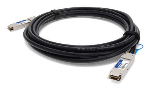 AddOn Networks ADD-QCIQPA-PDAC3M InfiniBand/fibre optic cable 118.1" (3 m) QSFP+ DAC Black