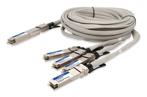 AddOn Networks MCP7Y40-N003-AO InfiniBand/fibre optic cable 118.1" (3 m) OSFP 4x QSFP112 DAC Gray