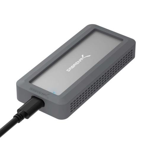Sabrent EC-WPNE storage drive enclosure SSD enclosure Gray M.2