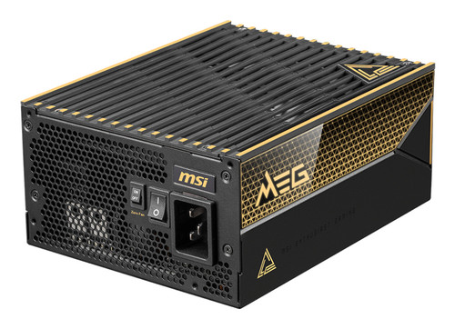 MSI MEG Ai1600T PCIE5 power supply unit 1600 W 24-pin ATX ATX Black - MEGAI1600TPCIE5