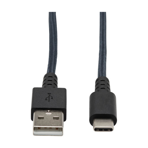 Tripp Lite U038-010-GY-MAX USB cable USB 2.0 120.1" (3.05 m) USB A USB C 0.48 Gbit/s Gray