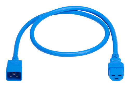 Eaton P035-004-ABL power cable Blue 47.2" (1.2 m) IEC C20 C21 coupler