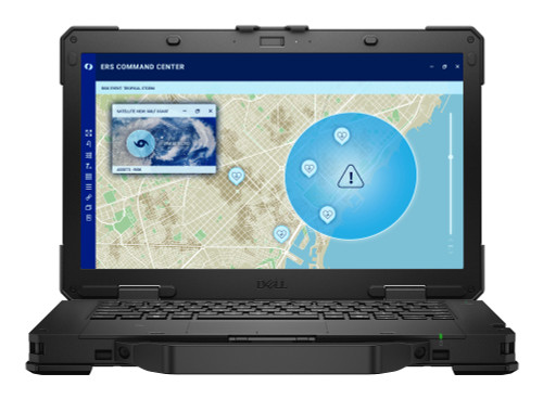 DELL Pro Rugged 14 RB14250 Intel Core Ultra 5 135U Laptop 14" Full HD 16 GB DDR5-SDRAM 512 GB SSD Wi-Fi 6E (802.11ax) Windows 11 Pro US English Black - P1K9G