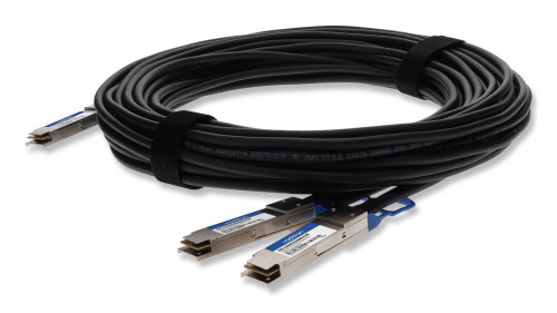 AddOn Networks ADD-Q28AR2Q28MX-P2M InfiniBand/fibre optic cable 78.7" (2 m) QSFP28 2x QSFP28 DAC Black