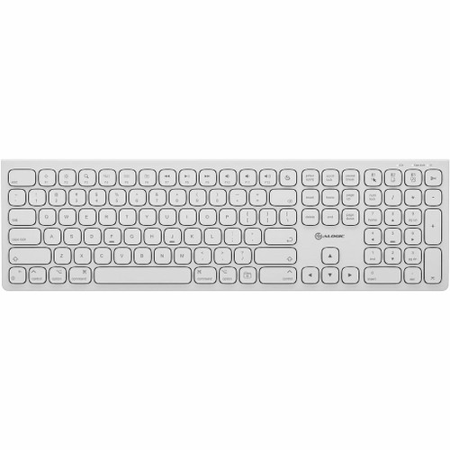 ALOGIC ASKBT3M keyboard Home/Office Bluetooth QWERTY US English White