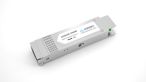 Axiom QSFP40G-D80-C24-AX network transceiver module Fiber optic 40000 Mbit/s QSFP+ 1558.17 nm