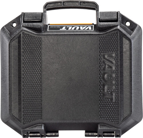 Pelican V100C equipment case Hard shell case Black, Orange - VCV100-0020-BLK