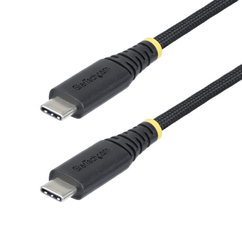 StarTech.com S2CEPR6F-USB-CABLE USB cable USB 2.0 70.9" (1.8 m) USB C 0.48 Gbit/s 240 W Black