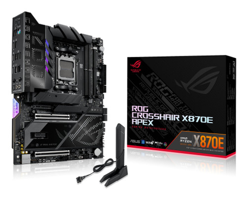 ASUS ROG CROSSHAIR X870E APEX AMD X870E Socket AM5 ATX - ROGCROSSHAIRX870EAPE