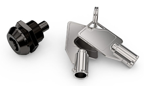 Compulocks CYLKDB50 cable lock Silver, Black