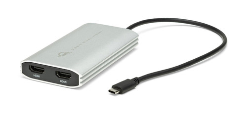 OWC CADPDL2HDMI USB graphics adapter 3840 x 2160 pixels Silver - OWCCADPDL2HDMI
