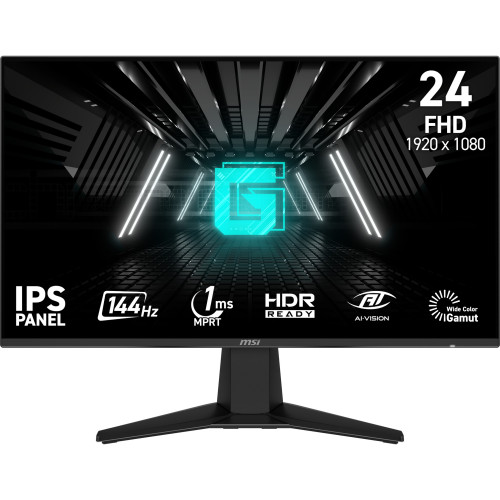 MSI G242L E14 computer monitor 23.8" 1920 x 1080 pixels Full HD LCD Black - G242LE14