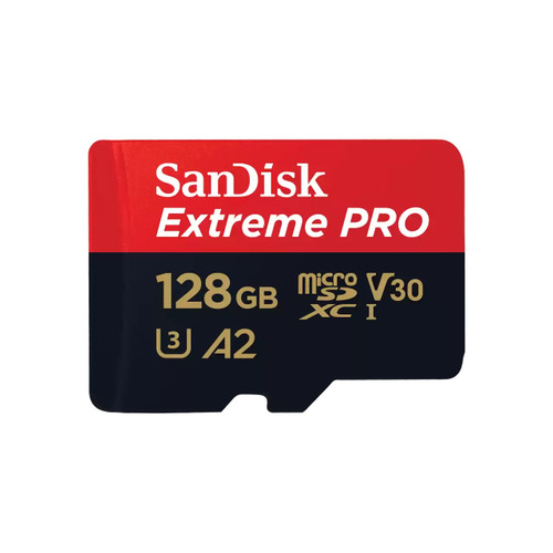 SanDisk Extreme PRO 128 GB MicroSDXC UHS-I Class 10 - SDSQXCD-128G-GN6MA