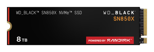 Western Digital Black WD_BLACK SN850X NVMe 8 TB M.2 PCI Express 4.0 - WDS800T2X0E-00CDD0