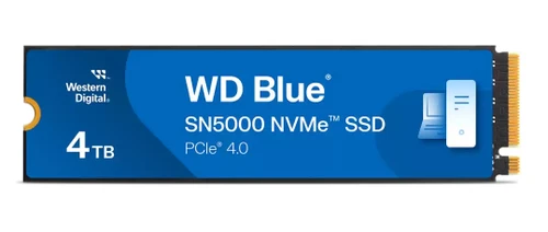 Western Digital WD Blue SN5000 NVMe 4 TB M.2 PCI Express 4.0 - WDS400T4B0E-00BKY0