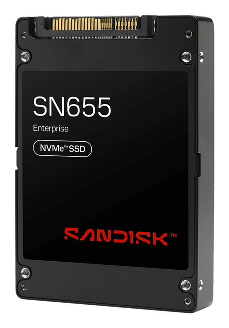 SanDisk SN655 7.68 TB U.3 PCI Express 4.0 NVMe TLC 3D NAND - 0TS2468