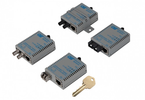Omnitron miConverter S-Series Gray Metal - 1691-0