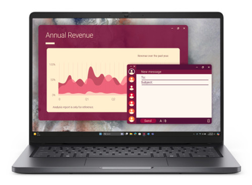 DELL Pro 14 PC14250 Intel Core 5 120U Laptop 14" Full HD+ 16 GB DDR5-SDRAM 512 GB SSD Wi-Fi 6E (802.11ax) Windows 11 Pro US English Black - 50XXM
