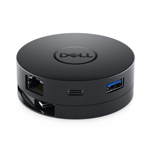 DELL DA300 Wired USB 3.2 Gen 2 (3.1 Gen 2) Type-C Black - DELL-DA300