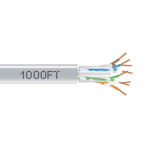 C6ABC51-GY-1000 , Black Box GigaTrue Cat6a networking cable Gray 12000" (304.8 m) U/UTP (UTP) - C6ABC51-GY-1000
