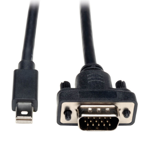 P586-010-VGA-V2 , Tripp Lite P586-010-VGA-V2 video cable adapter 120.1" (3.05 m) Mini DisplayPort Black