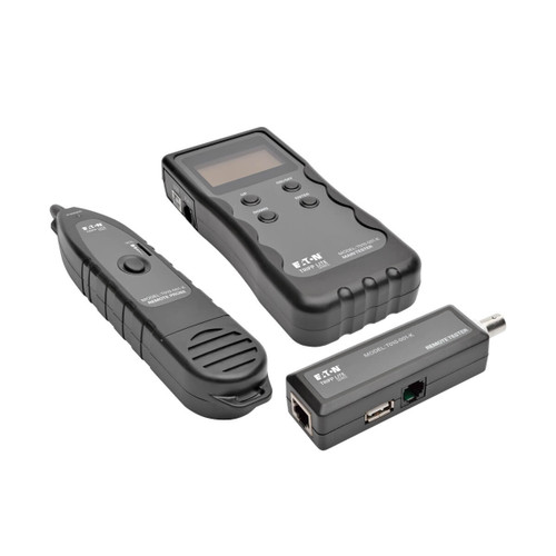 T010-001-K , Tripp Lite T010-001-K network cable tester Black