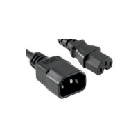 C14C15-10F-ENC , eNet Components C14C15-10F-ENC power cable Black 120" (3.05 m) C14 coupler C15 coupler
