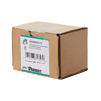 NK688MBU-Q , Panduit NK688MBU-Q keystone module