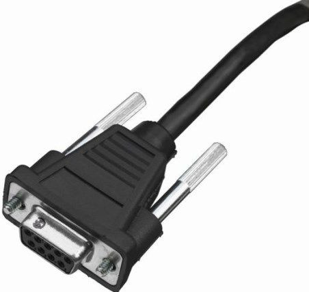 53-53000-3 , Honeywell 53-53000-3 serial cable Black 114.2" (2.9 m) RD-232 DB9