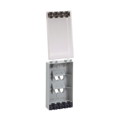 CFPWR4CIG , Panduit CFPWR4CIG outlet box Gray
