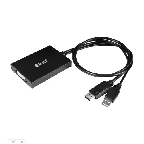 CAC-1010 , CLUB3D cac-1010 Displayport/usb DVI-I Daul link Black, White