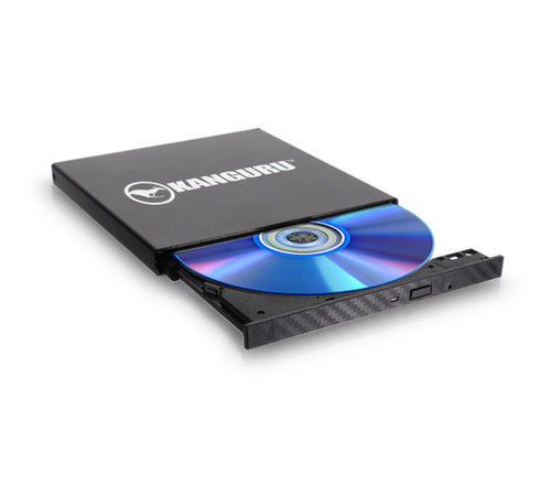 U3-DVDRW-SL , iStorage Kanguru QS Slim optical disc drive DVD±RW Gray