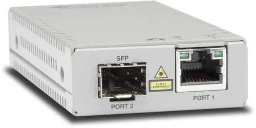 AT-MMC2000/SP-960 , Allied Telesis AT-MMC2000/SP-960 network media converter 1000 Mbit/s 850 nm Multi-mode Silver