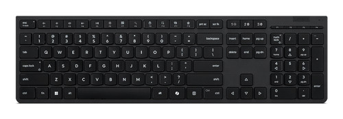 Lenovo 4Y41R64505 keyboard Home/Office RF Wireless + Bluetooth QWERTY US English Black , 4Y41R64505