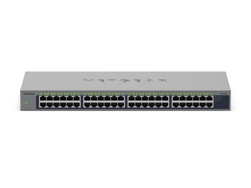 NETGEAR GS748 Unmanaged Gigabit Ethernet (10/100/1000) Gray - GS748-100NAS , GS748-100NAS
