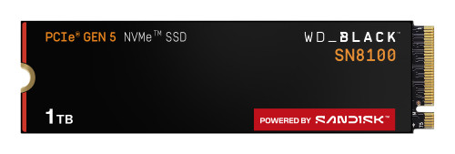 Western Digital Black WD_BLACK SN8100 NVMe 1 TB M.2 PCI Express 5.0 TLC 3D NAND - WDS100T1X0M-00CMT0 , WDS100T1X0M-00CMT0