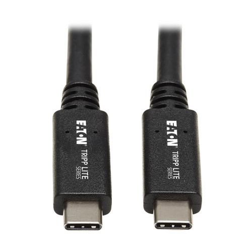 Tripp Lite U420-20N-G2-5A USB cable USB 3.2 Gen 2 (3.1 Gen 2) 19.7" (0.5 m) USB C Black , U420-20N-G2-5A