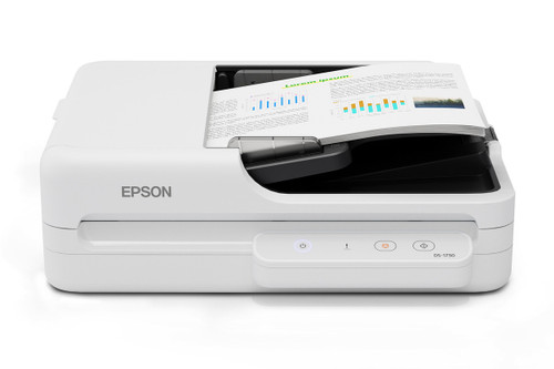 Epson DS-1730 Flatbed & ADF scanner 1200 x 1200 DPI A4 Black, White - B11B273201 , B11B273201