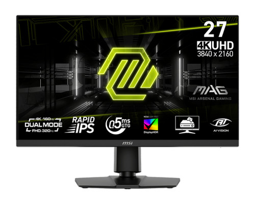 MSI MAG 272URDF E16 computer monitor 27" 3840 x 2160 pixels 4K Ultra HD Black - MAG272URDFE16 , MAG272URDFE16