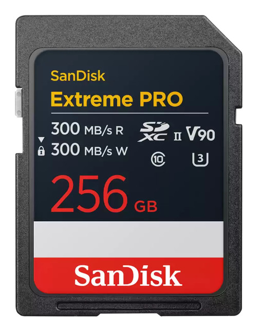 SanDisk Extreme PRO 256 GB SDXC UHS-II Class 10 - SDSDXDM-256G-GN4IN , SDSDXDM-256G-GN4IN