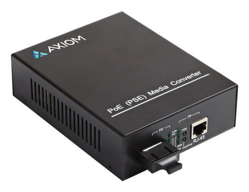 Axiom AXG102081 network media converter 1000 Mbit/s 1310 nm Multi-mode Black , AXG102081